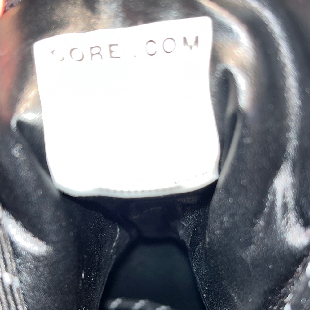 Sorel Black and White Lace-Up Boots - Picture 6 of 7